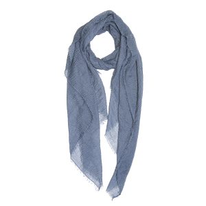 Foulard Tantrend liso azul tejano
