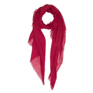 Foulard Tantrend liso burdeos